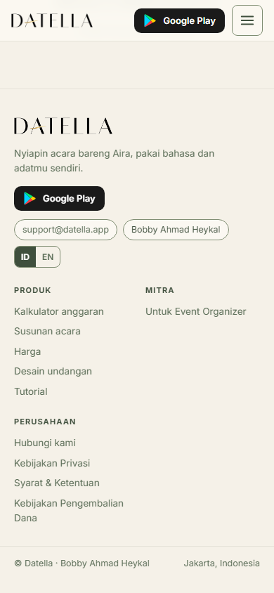 Isi email dan kata sandi